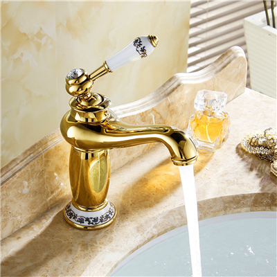 Gold Sink Faucet